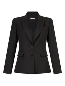 Украшенный блейзер на двух пуговицах LIU JO, черный