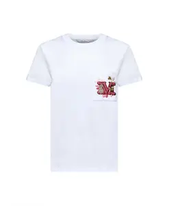 Футболка с изображением Нунцио Max Mara, белый