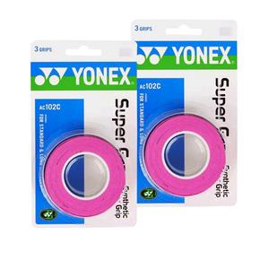 Лента для обмотки ручки ракетки для бадминтона YONEX, розовый