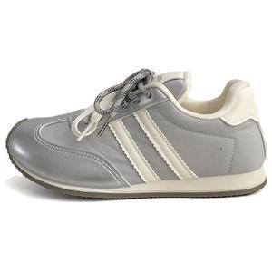 City camel Женские лоу-топ скейтборд кроссовки серебристые, цвет Silver