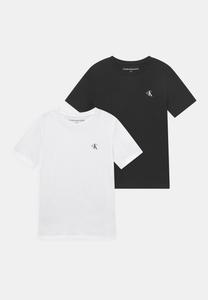 Базовая футболка MONOGRAM UNISEX 2 PACK Calvin Klein Jeans, цвет white/black
