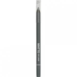 Неоново-синяя подводка для глаз Матовый водостойкий карандаш 017 Классический серый, Gosh