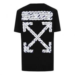 Футболка ss20 back arrows sketch short sleeve mens logo normal fit Off-White, черный