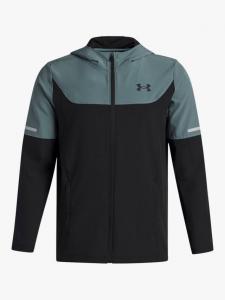 Детская куртка утилитарная с длинными рукавами Under Armour, Black/Jasper Blue