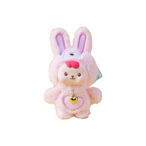 Плюшевая кукла Love Of Wormwood Little Meowth, Bear Cub, Little Wang, Cute Bunny высотой 15 см AIQINGCAOZHILIAN(WANJU)