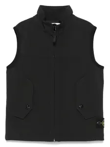 Жилет с компасом Stone Island Junior, черный