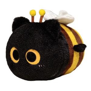 Плюшевая кукла Cartoon Cute Bee Dango Cat высотой 30 см Brangdy