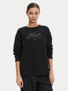 Толстовка оверсайз 50537246 Hugo, черный
