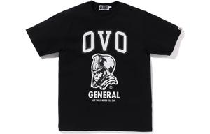 Футболка Bape X Ovo General A BATHING APE, черный