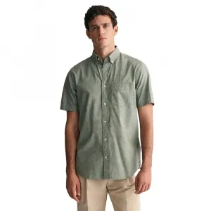 Рубашка с коротким рукавом Gant 3240101, зеленый