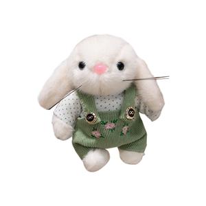 Коллекционная игрушка кролик садовник плюшевый подвесной кулон 15 см MENGMENGBUNNY