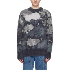 Feng Chen Wang Свитер мужской серый