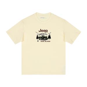 Футболка унисекс Jeep, желтый