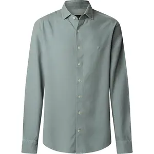 Рубашка Hackett Gmd Texture, зеленый