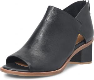 Женские босоножки YDN с открытым носком, невысокие массивные каблуки, задняя молния, сандалии-ботильоны, удобная повседневная обувь, размеры US 4-16, Black