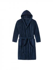 Schiesser Синий халат