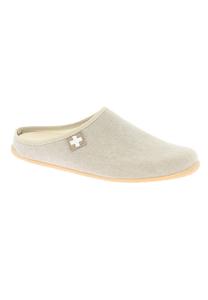 Тапочки Living Kitzbühel Pantoffeln Cotton Schweizer Kreuz, цвет Linen