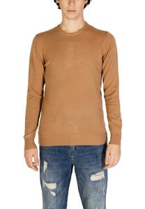 Джемпер Gianni Lupo однотонный, коричневый