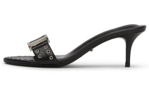 Шлепанцы женские черные Tony Bianco