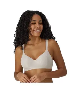 Бюстгальтер бесшовный утягивающий Comfort Revolution Wireless Smoothing Bra 3463 Bali, слоновая кость/кремовый