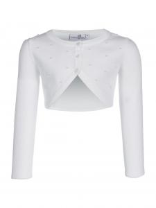 Вязаный кардиган happy girls, белый