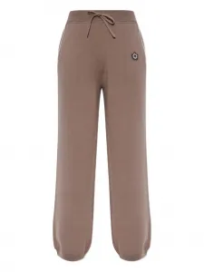 Брюки с кулиской и нашивкой-логотипом Kenzo, розовый