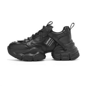 Кроссовки женские толстые средней высоты Daphne, черный