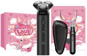 Машинка для стрижки MI S500, моющаяся, с функцией снятия давления, плавающая, с креплением Xiaomi