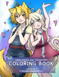 Coloring Book - Love, Magic and Friendship (Independently published)