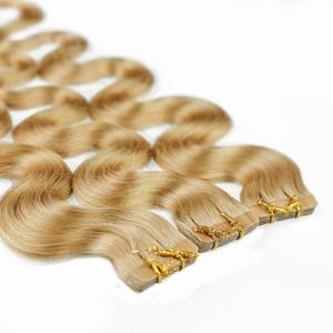Накладные волосы tape extensions echthaar #9/31 lichtblond gold-asch Hair2Heart, 40cm, количество 10 шт.