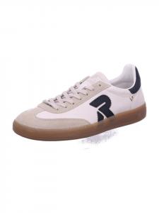 Белые низкие кеды rieker