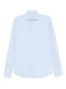 Рубашка с длинными рукавами на пуговицах Traiano Milano, синий