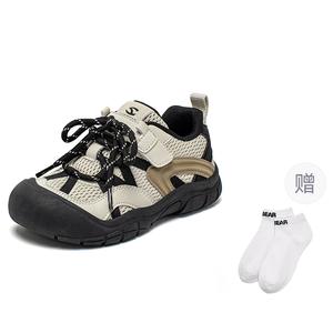 Детская обувь для повседневной жизни HOBIBEAR, бежевый/черный