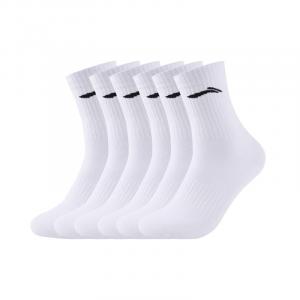 Носки LiNing до середины икры, унисекс, 6 пар