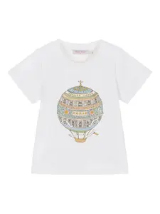 Футболка с графичным принтом Atelier Choux, белый