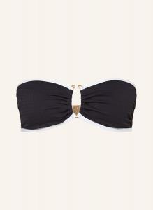 Верх бикини-бандо на пляже Seafolly, черный