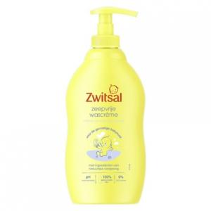 Детский крем для мытья без мыла с дозатором Zwitsal