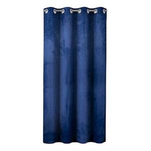 Занавеска с люверсами FLHF Velvet, 270 см цвет indigo