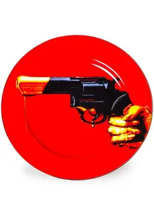 Тарелка revolver, 27 см, Seletti, красный