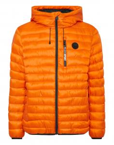 Plein Sport Куртка межсезонная 'Tiger' в оранжевом цвете