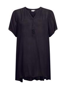 Туника KAFFE CURVE KCami, черный