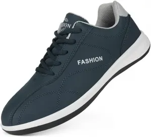 Мужские кроссовки для походов и бега, водонепроницаемые, легкие, для активного отдыха, для занятий спортом на открытом воздухе, для подростков, для повседневной носки, для спортзала, путешествий и тренировок Qacksv, синий