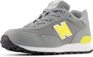Кроссовки New Balance Kids 515 V1 на шнуровке, желтый/серый/ярко-желтый