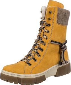 Ботильоны на шнуровке Rieker, Saffron