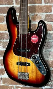 Беспороговый бас Squier Classic Vibe '60s Jazz 2025 года - раскраска 3-Color Sunburst, поддержите независимые гитарные магазины и купите его здесь!