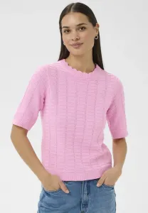 Футболка с принтом калотуса Kaffe, Pink Frosting