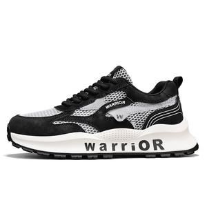 Повседневные туфли мужские низкие серые WARRIOR, Gray Black