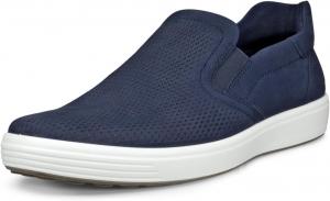 Мужские мягкие слипоны ECCO Soft 7, Marine