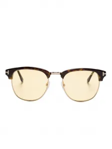 Солнцезащитные очки Henry TOM FORD Eyewear, коричневый