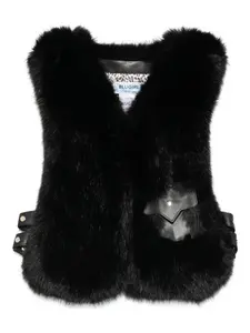 Жилет с V-образным вырезом Blugirl, черный